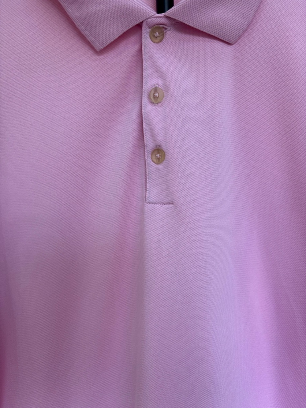 Nike Golf Men’s XL Pink Dri-FIT Polo Short Sleeve Shirt - Picture 6 of 8